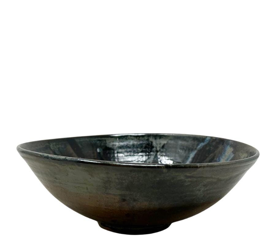 Vintage Glazed Studio Pottery Bowl