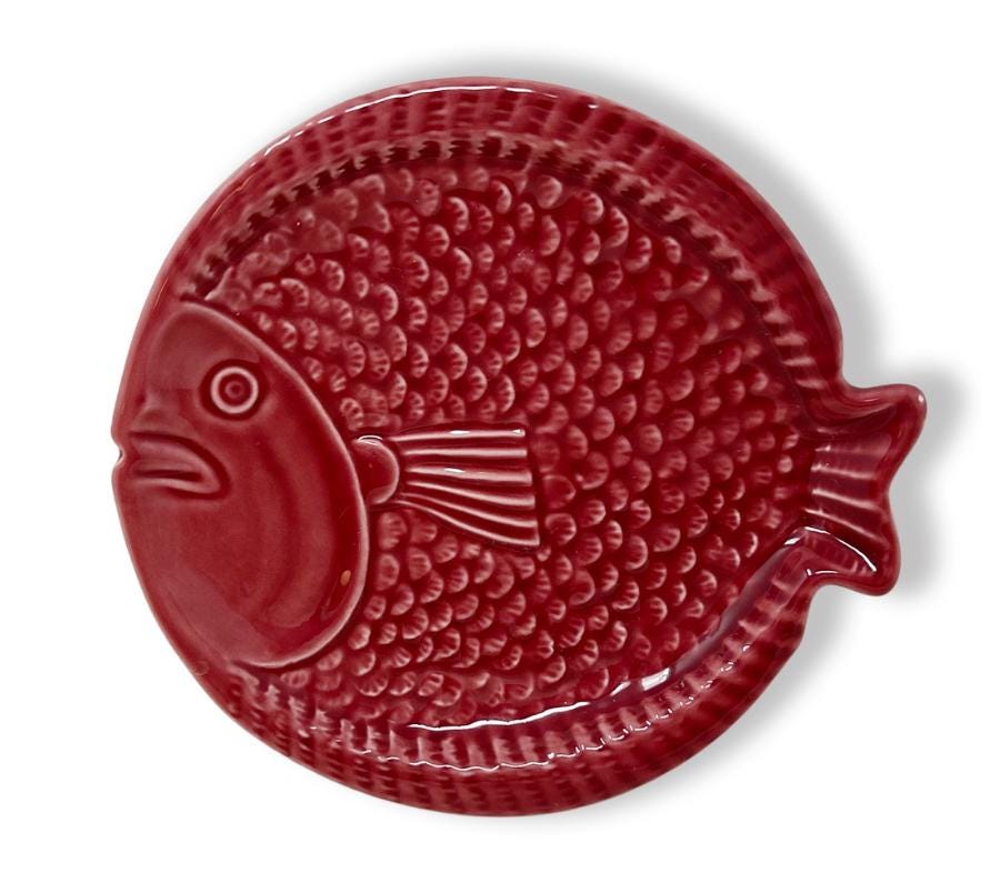 Portuguese Pink Peixe Catchall