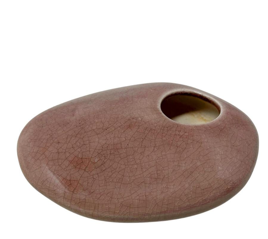 Vintage Low Profile Ikebana Vessel