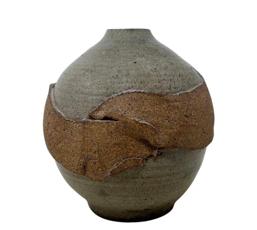 Vintage Stoneware Clay Vessel