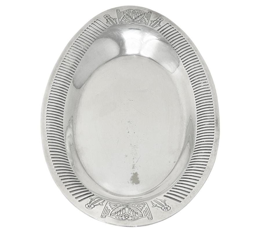 Vintage Birks Plated Silver Tray
