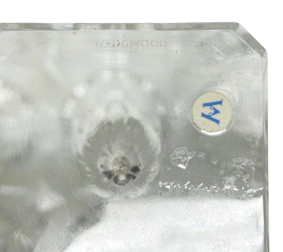 Vintage Crystal Wedgwood Vase