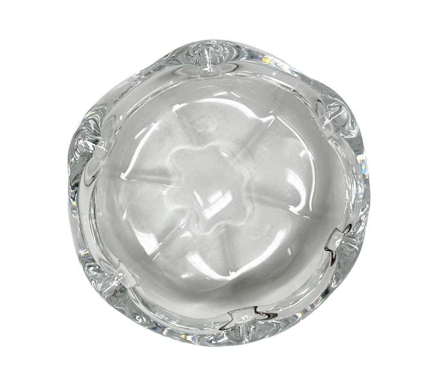 Vintage Crystal Catchall Dish