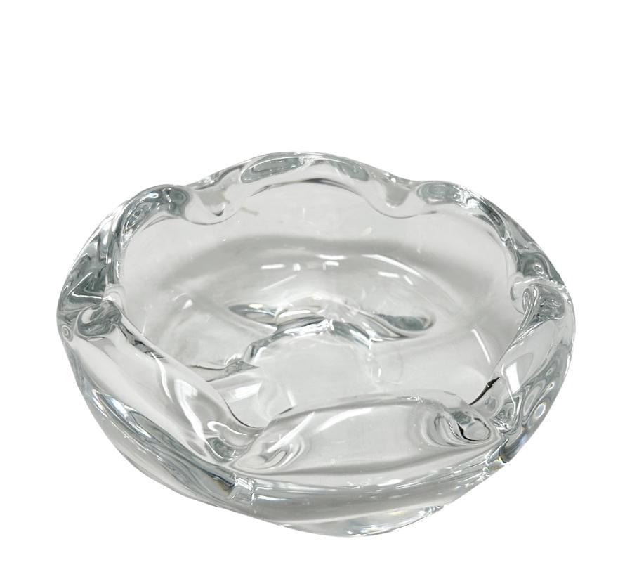 Vintage Crystal Catchall Dish