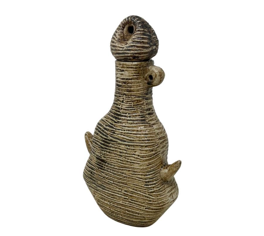 Vintage Studio Ceramic Lidded Vessel
