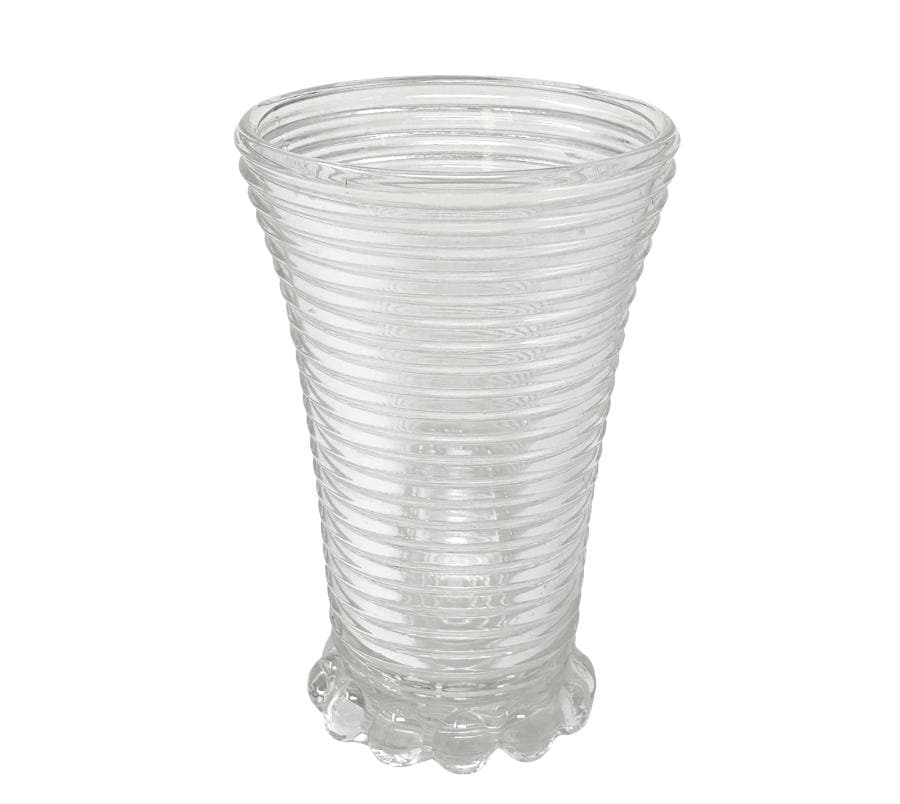 Vintage Anchor Hocking ‘Manhattan’ Glass Vase