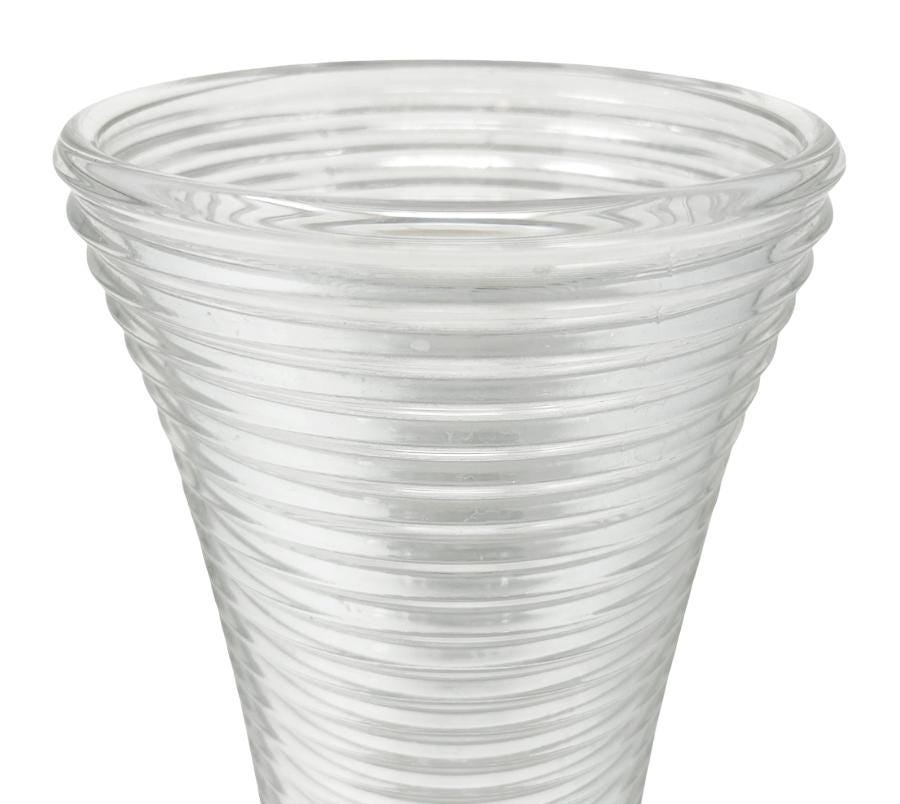Vintage Anchor Hocking ‘Manhattan’ Glass Vase
