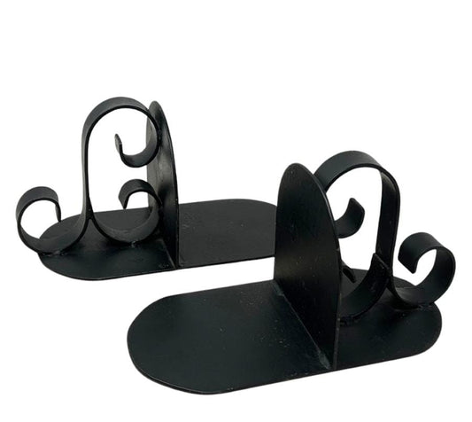 Vintage Spanish Revival Metal Bookends