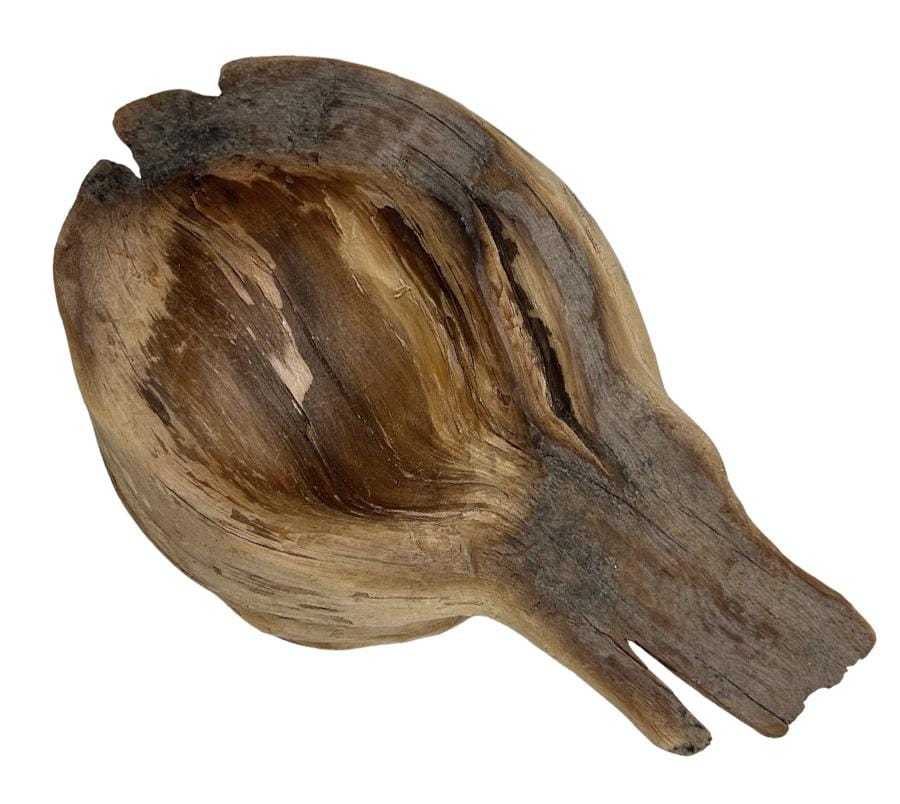 Primitive Wooden Burl Knot Bowl