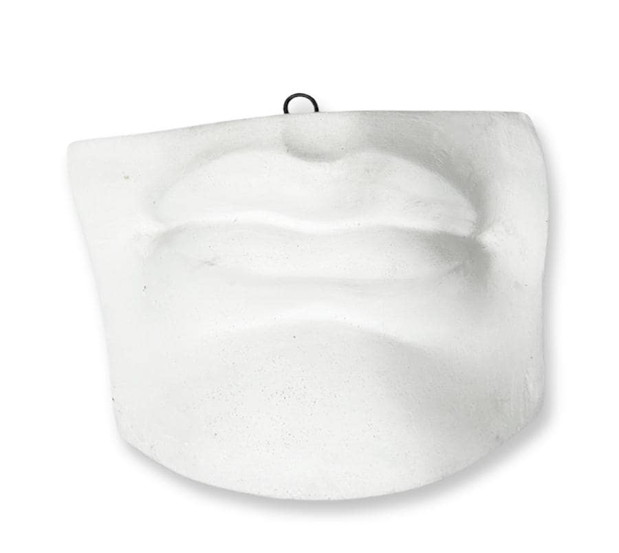 Vintage Sculpture House David’s Mouth Wall Hanging