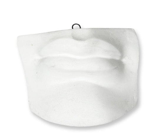 Vintage Sculpture House David’s Mouth Wall Hanging