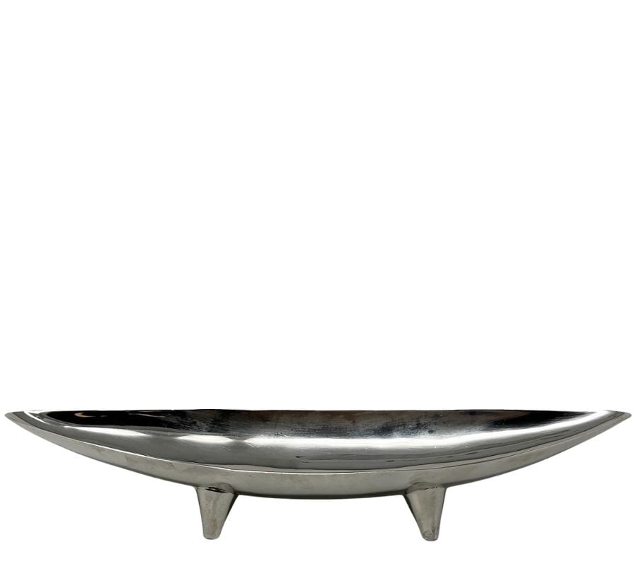 Vintage Footed Metal Bowl