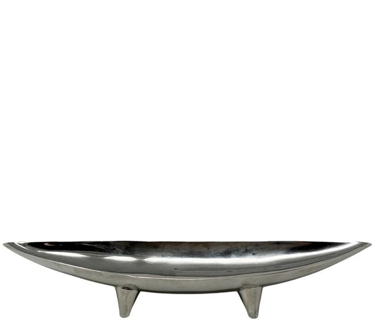 Vintage Footed Metal Bowl