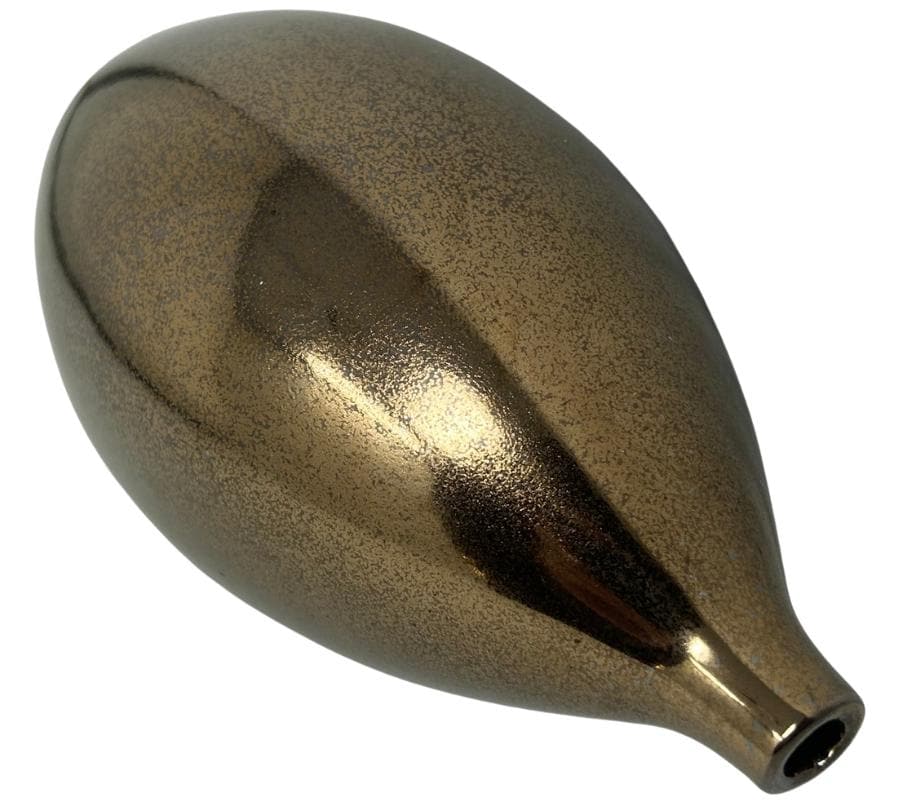 Bronze Glaze Ceramic Bud Vase