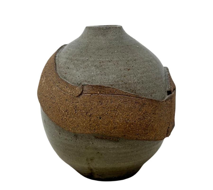 Vintage Stoneware Clay Vessel