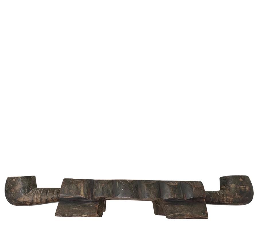 Antique African Carved Wooden Mancala