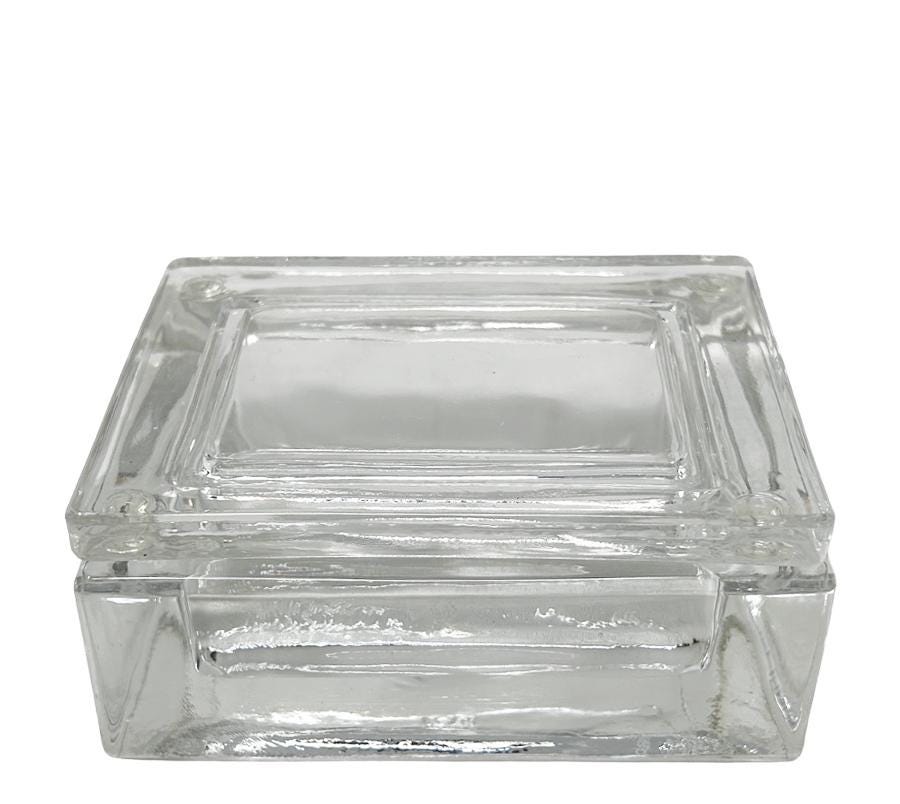 Vintage Umbra Lidded Glass Box