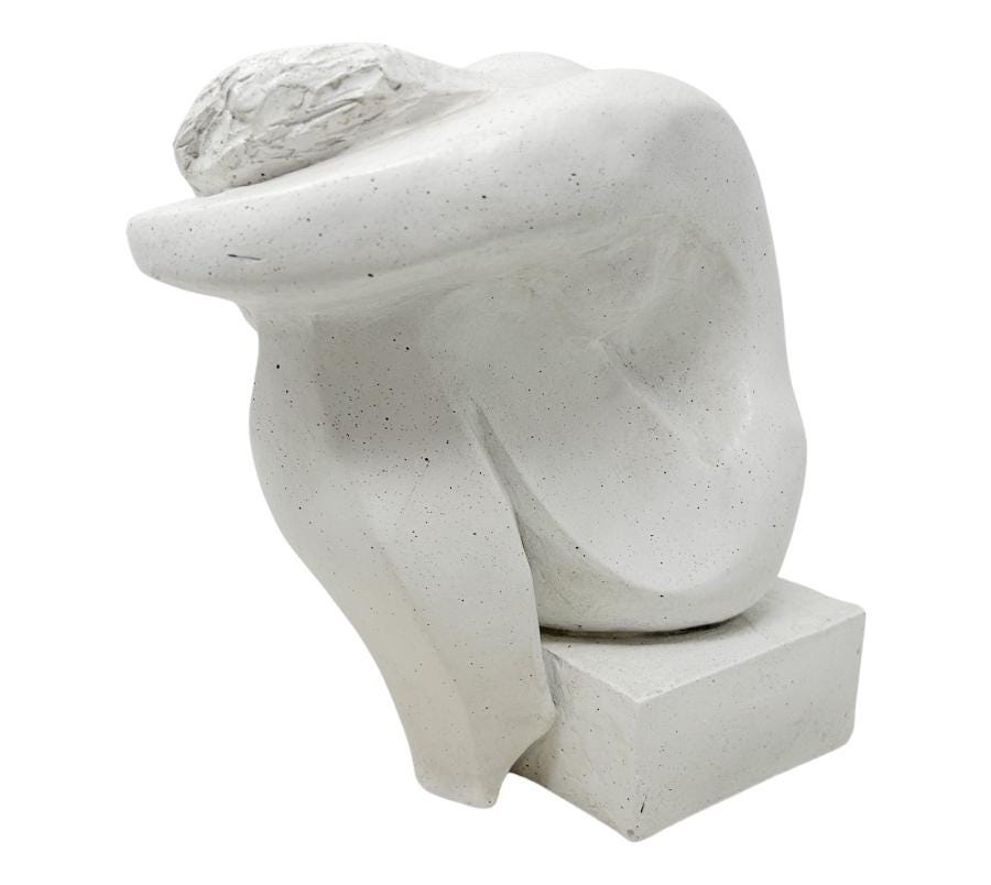 1980 Figural Female David Fisher Sculpture By Austin Productions
