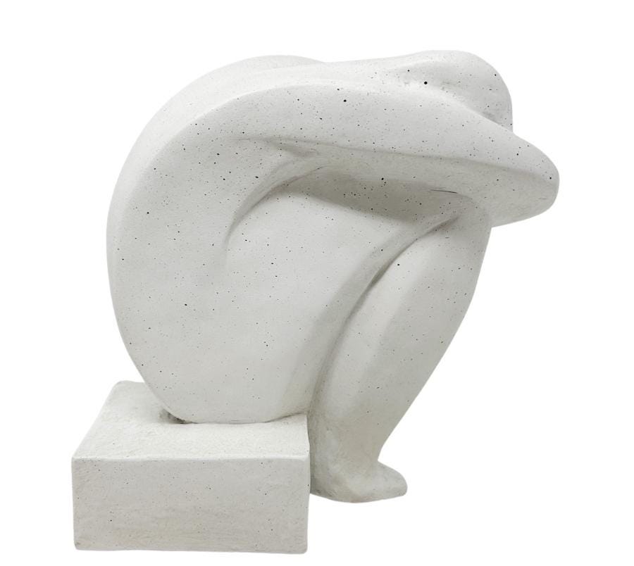 1980 Figural Male David Fisher Sculpture By Austin Productions