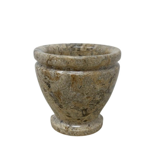 Vintage Fossilized Stone Vessel