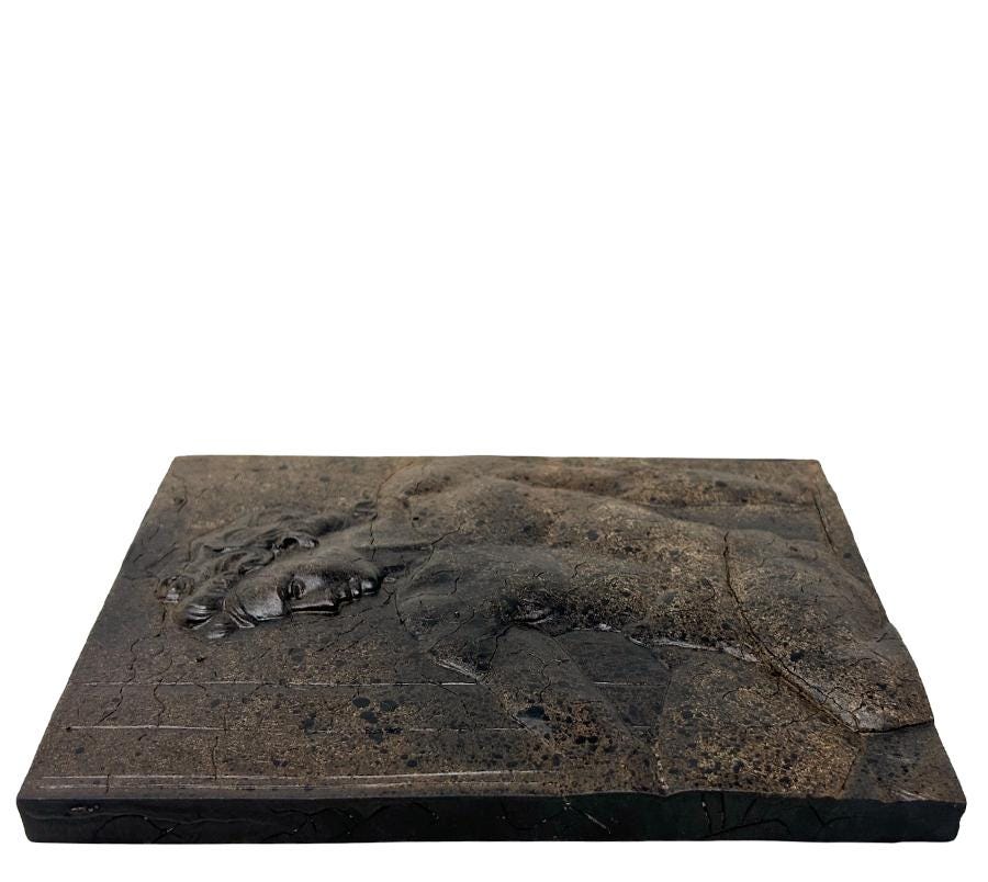 Male Nude Relief Wall Plaque