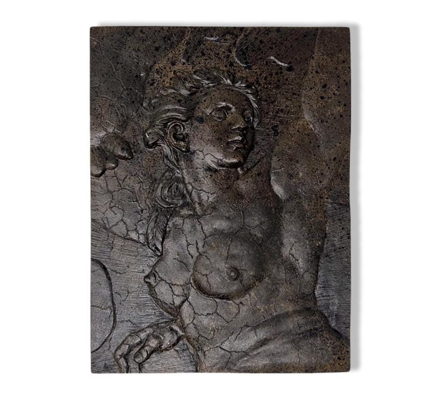 Female Nude Relief Wall Plaque