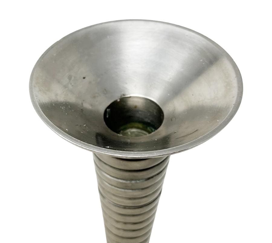 Pair of Vintage Metal Candle Holders
