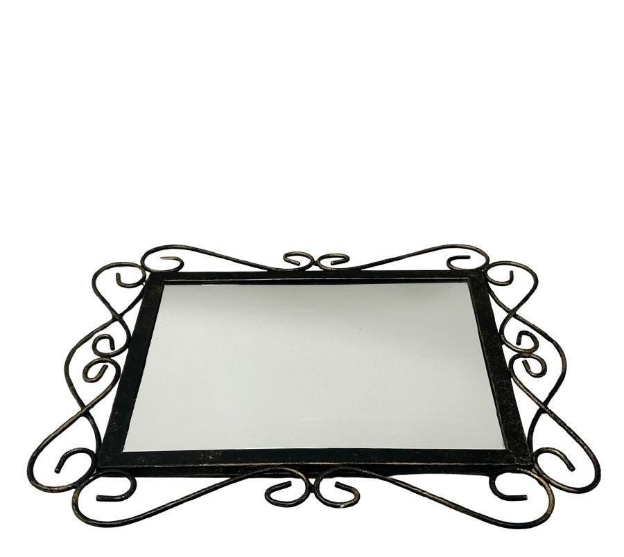 Vintage Metal Mirror