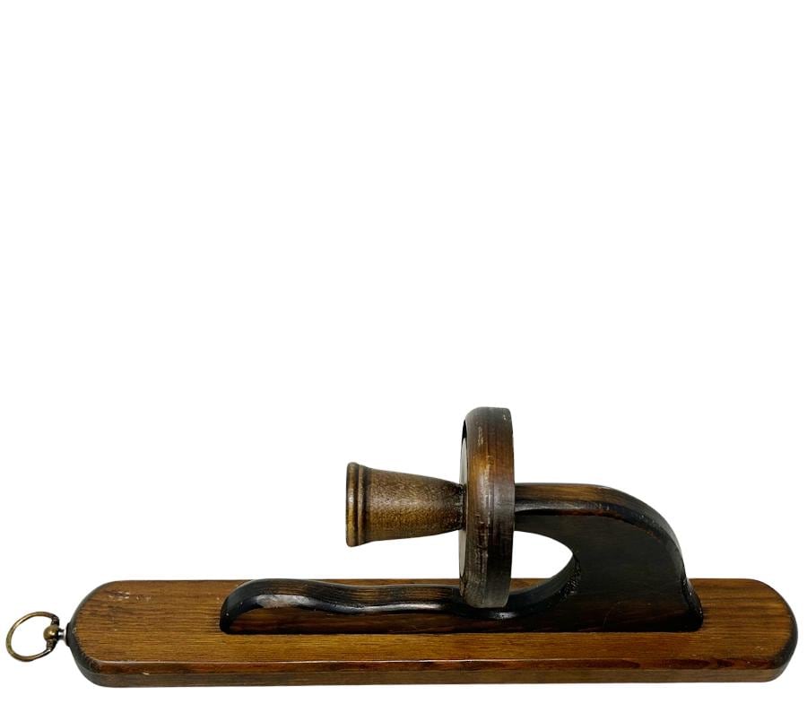 Vintage Wooden Wall Candle Sconce