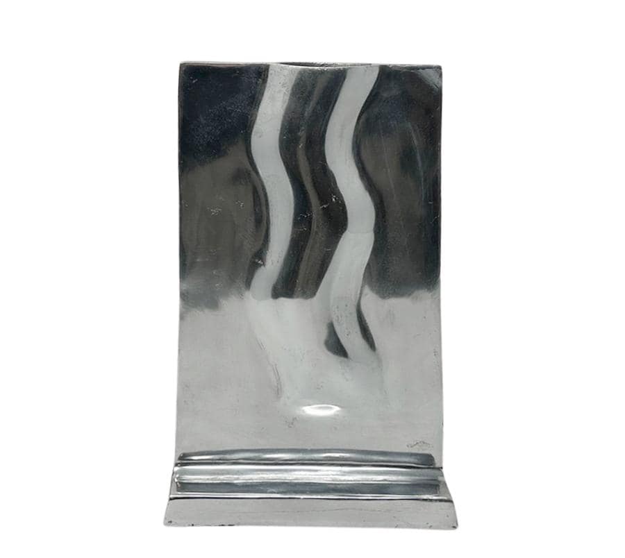 Vintage Post Modern Mexican Metal Vase
