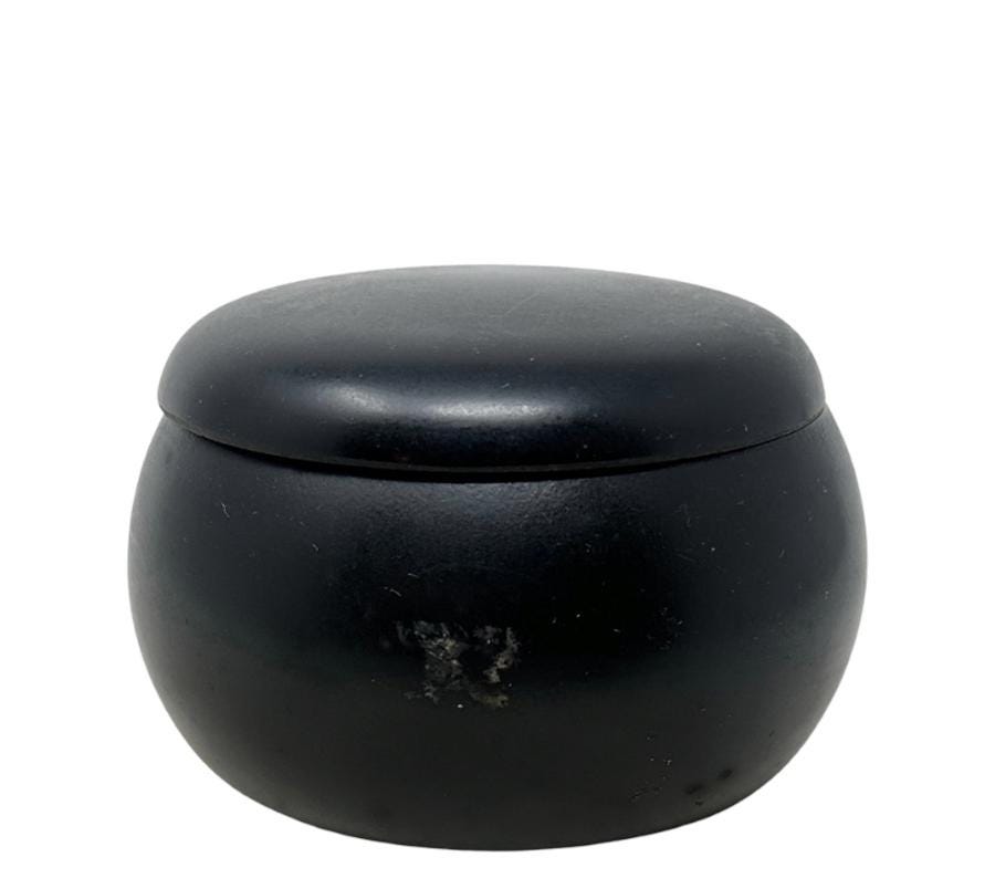 Vintage Lidded Wooden Box