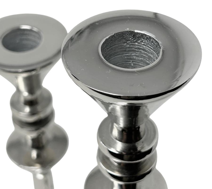 Pair of Vintage Post Modern Candle Holders