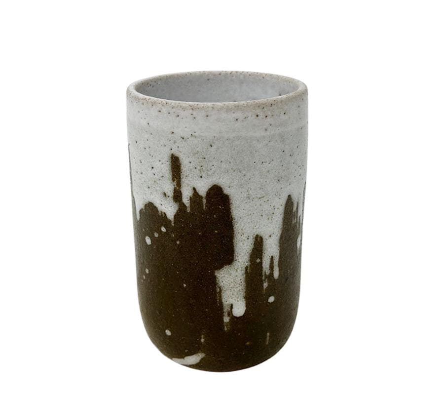 Vintage Drip Glaze Vessel