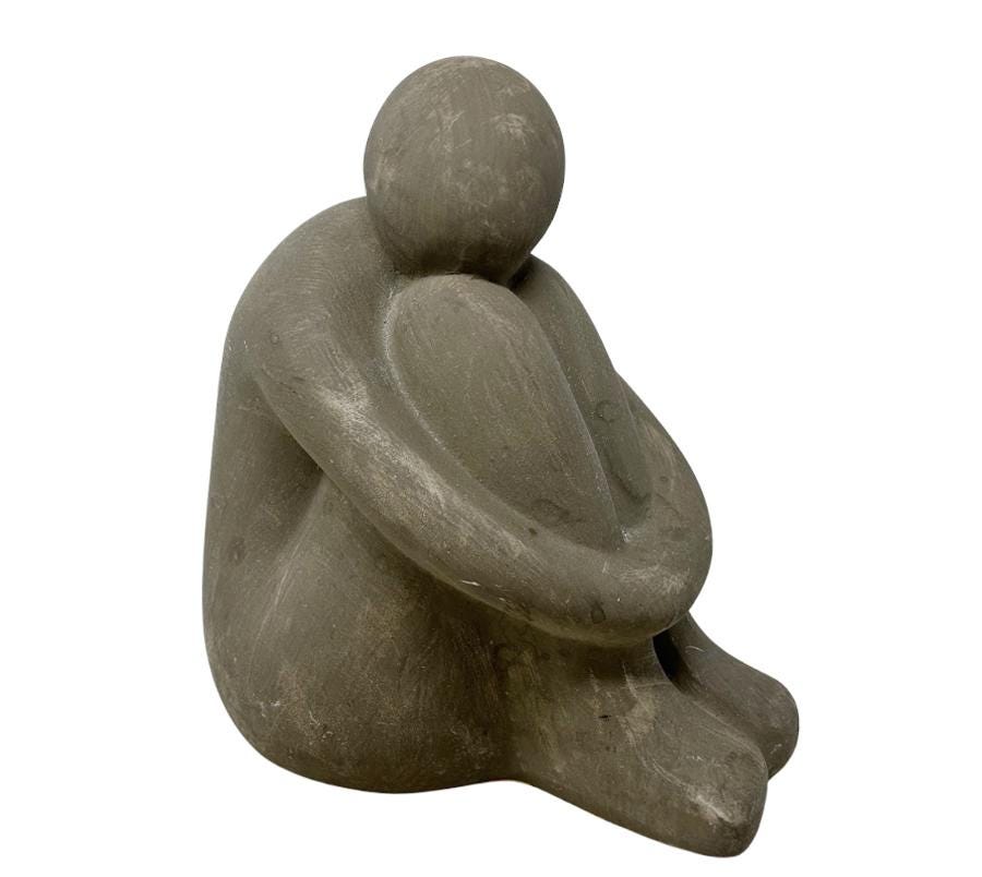 Vintage Figural Ceramic Sculpture