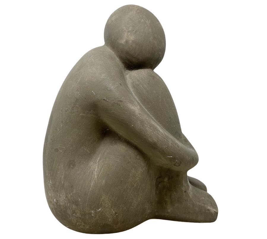 Vintage Figural Ceramic Sculpture