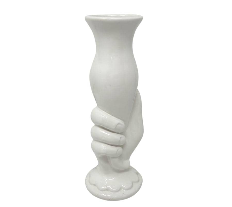 Vintage Ceramic Hand Vase