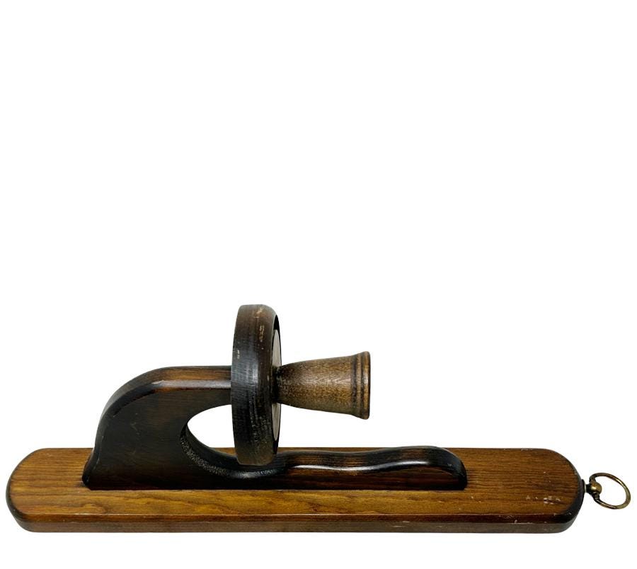 Vintage Wooden Wall Candle Sconce