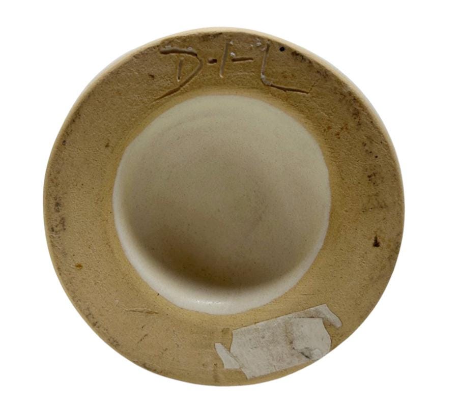 Vintage Studio Pottery Tall Vase