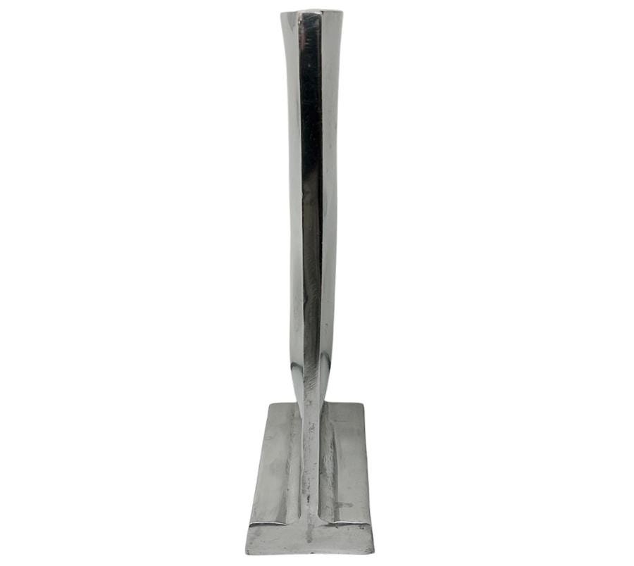 Vintage Post Modern Mexican Metal Vase
