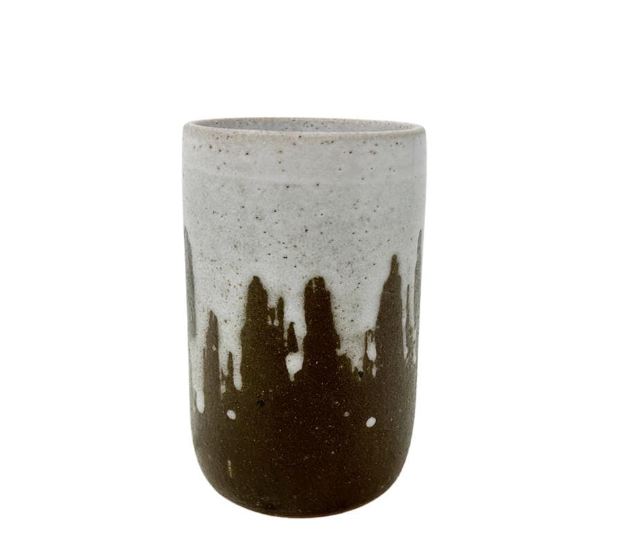 Vintage Drip Glaze Vessel