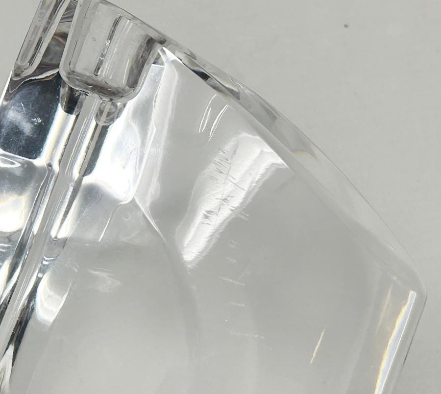 Vintage Crystal Candle Holders