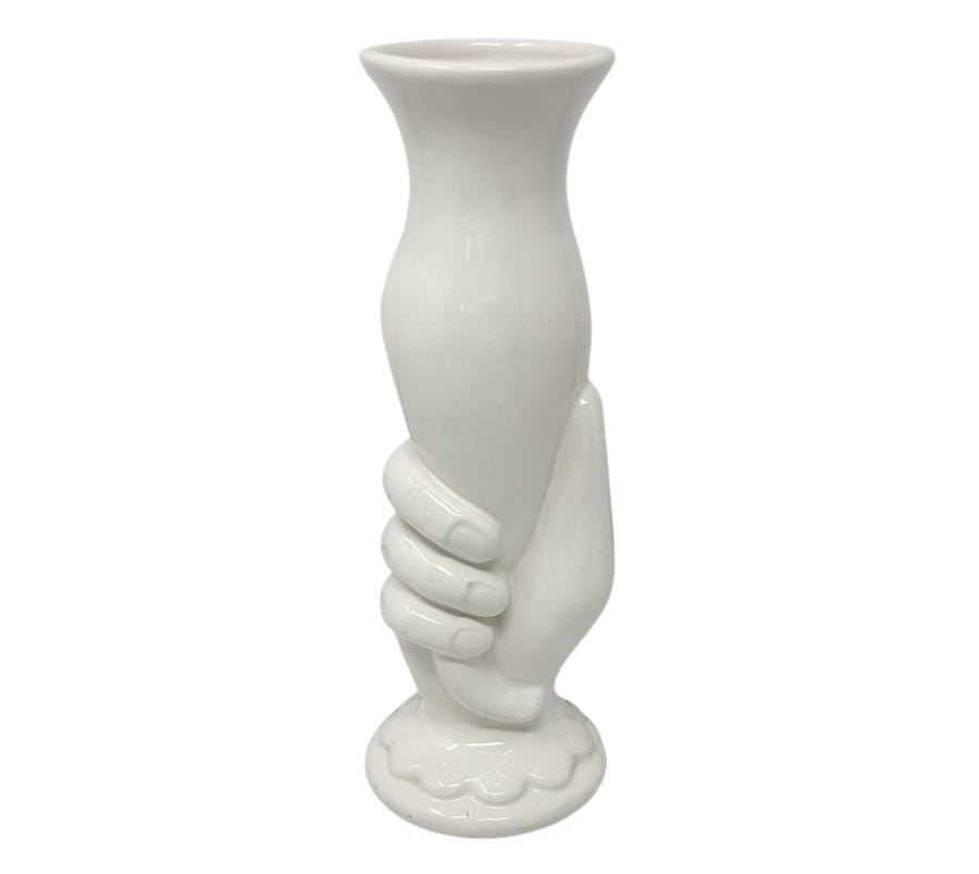 Vintage Ceramic Hand Vase