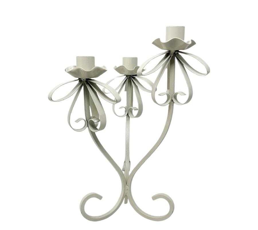 Vintage Tripod Metal Candle Holder
