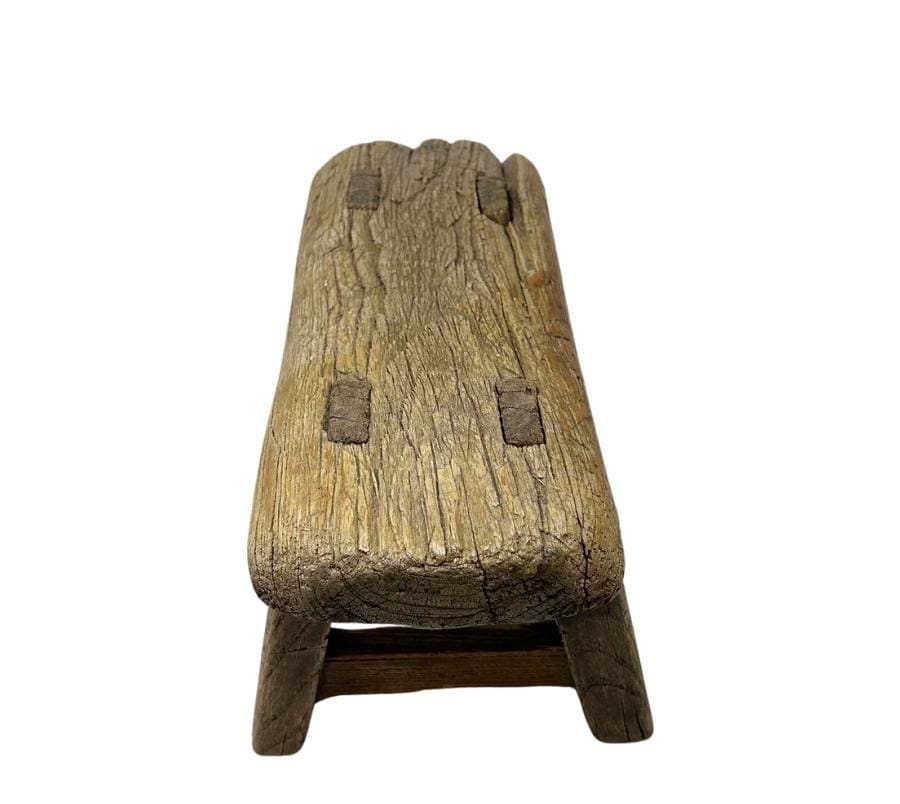 Antique Primitive Wooden Stool