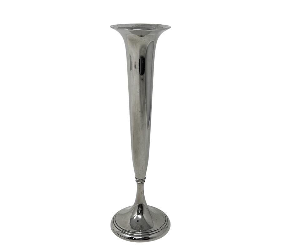 Vintage Silver Plated Bud Vase