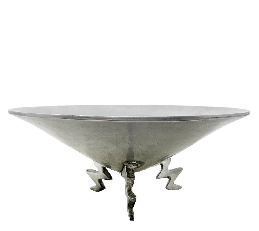 Vintage Post Modern Tripod Bowl