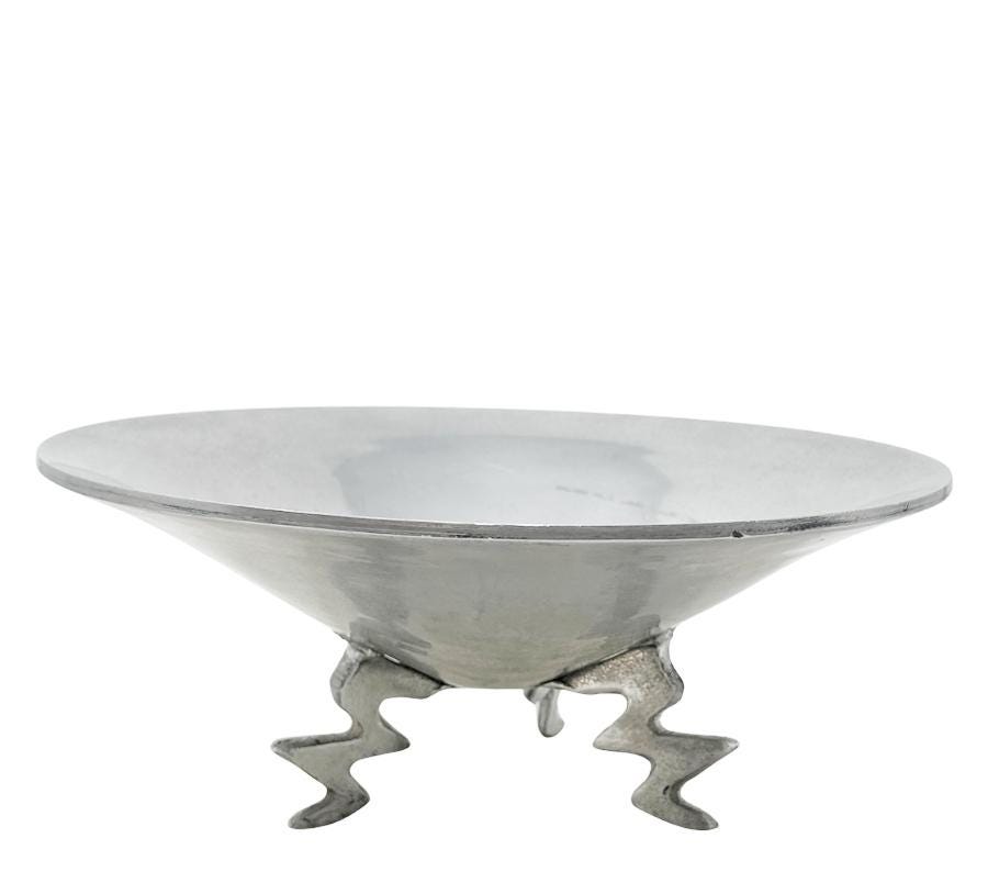 Vintage Post Modern Tripod Bowl