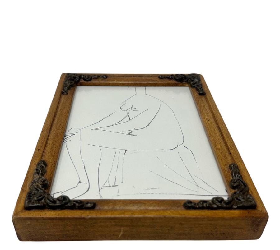 Framed Picasso Nude in Vintage Frame