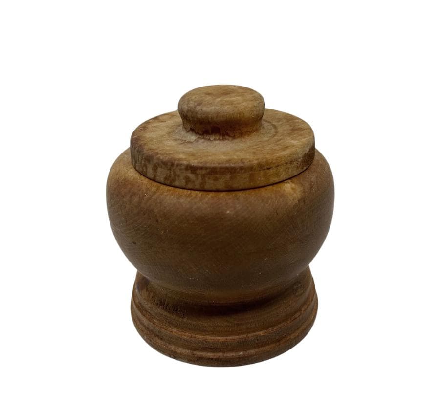Vintage Distressed Lidded Wooden Box