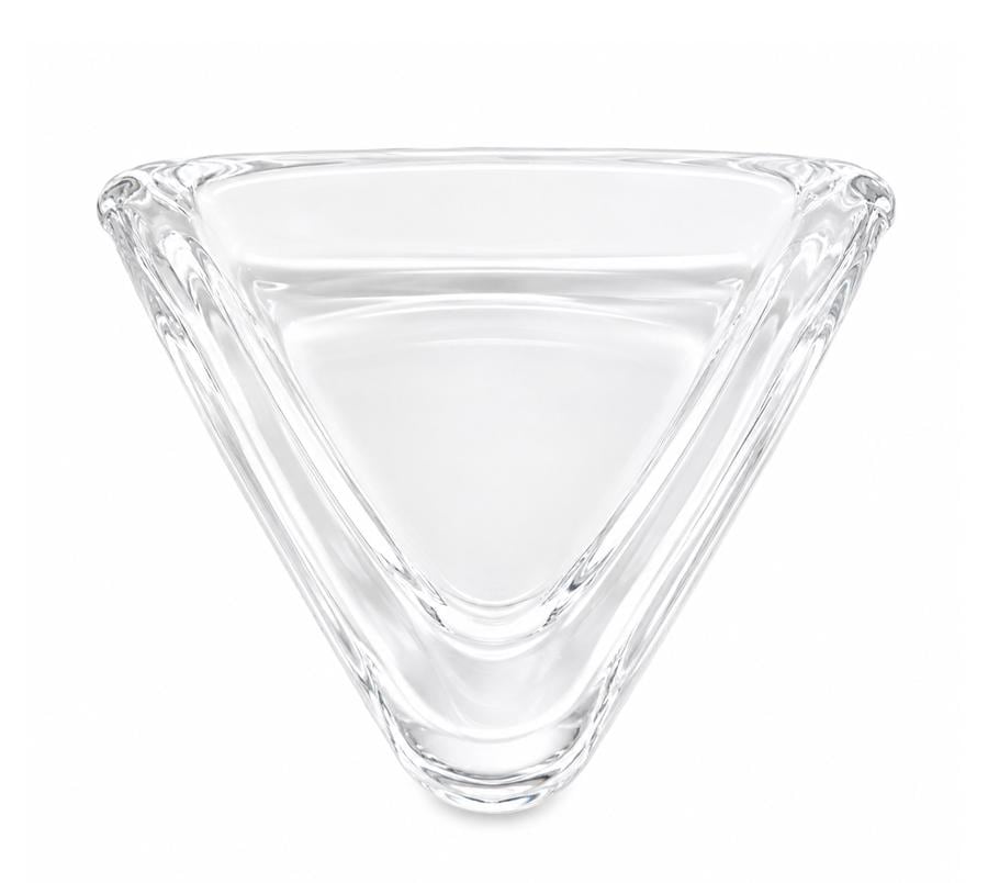 Vintage Triangular Glass Catchall